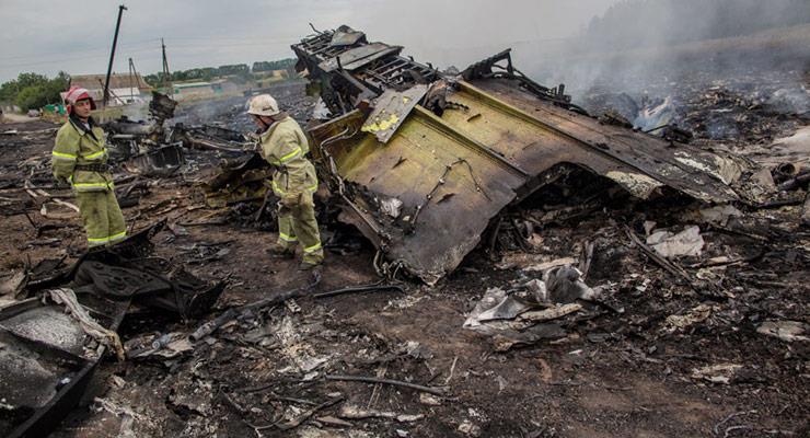 تحطم الطائرة البوينج 777" في الجزء الشرقي من أوكرا