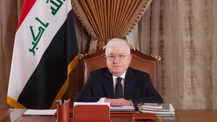 رئيس الجمهورية العراقي فؤاد معصوم