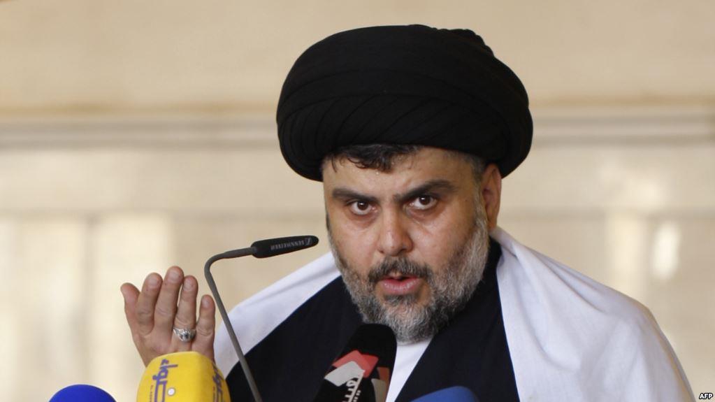 الزعيم الشيعي العراقي مقتدى الصدر                 