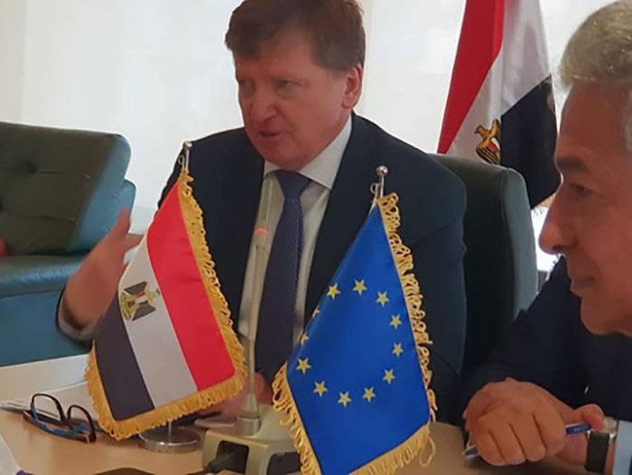 إيفان سوركوش سفير الاتحاد الأوروبي في مصر         