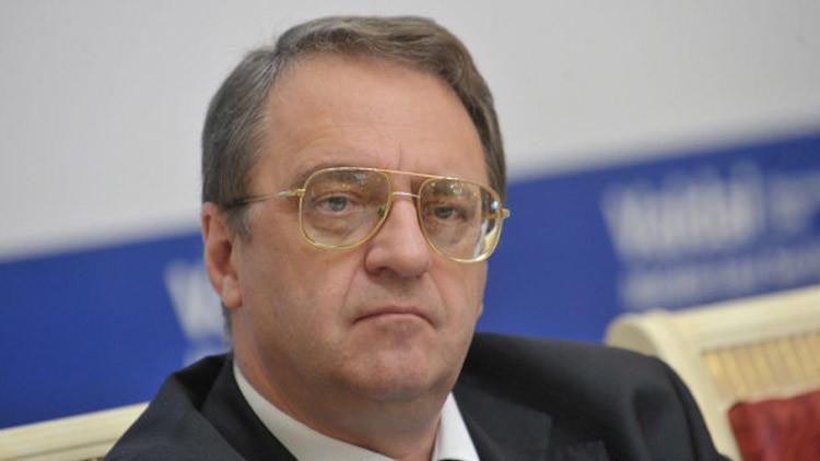 وزير الخارجية الروسي ميخائيل بوجدانوف             