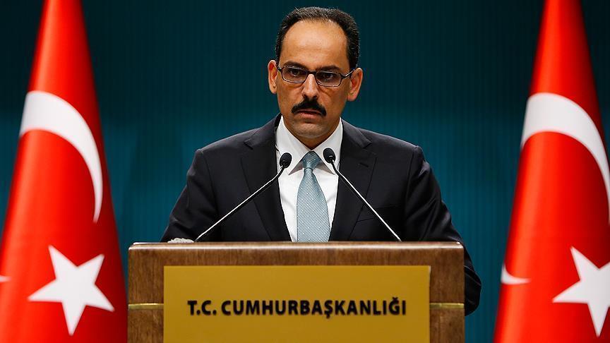 المتحدث باسم الرئاسة التركية إبراهيم قالن