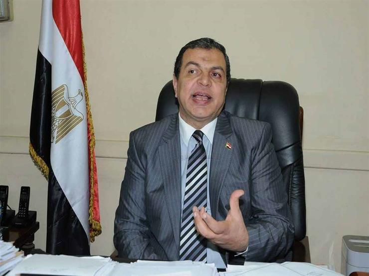 وزير القوي العاملة، محمد سعفان