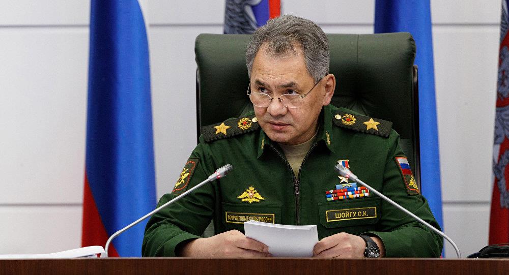 وزير الدفاع الروسي سيرجي شويغو 