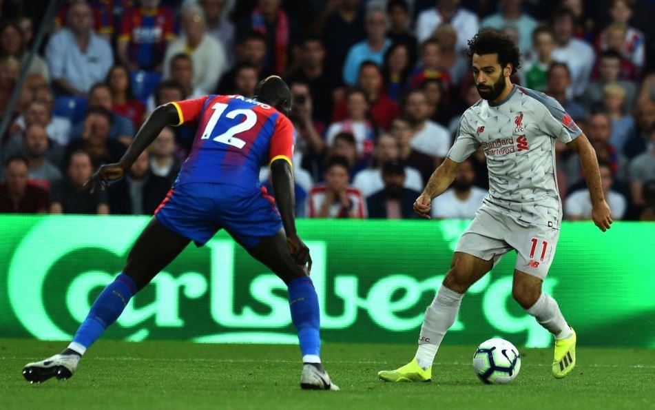 محمد صلاح أمام كريستال بالاس بالدوري