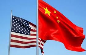 علم الصين و أمريكا                                