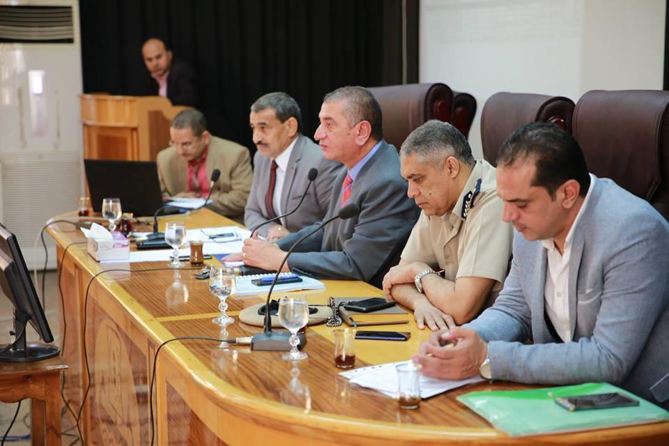 محافظ كفرالشيخ يقود المجلس التنفيذي الشهري للمحافظ