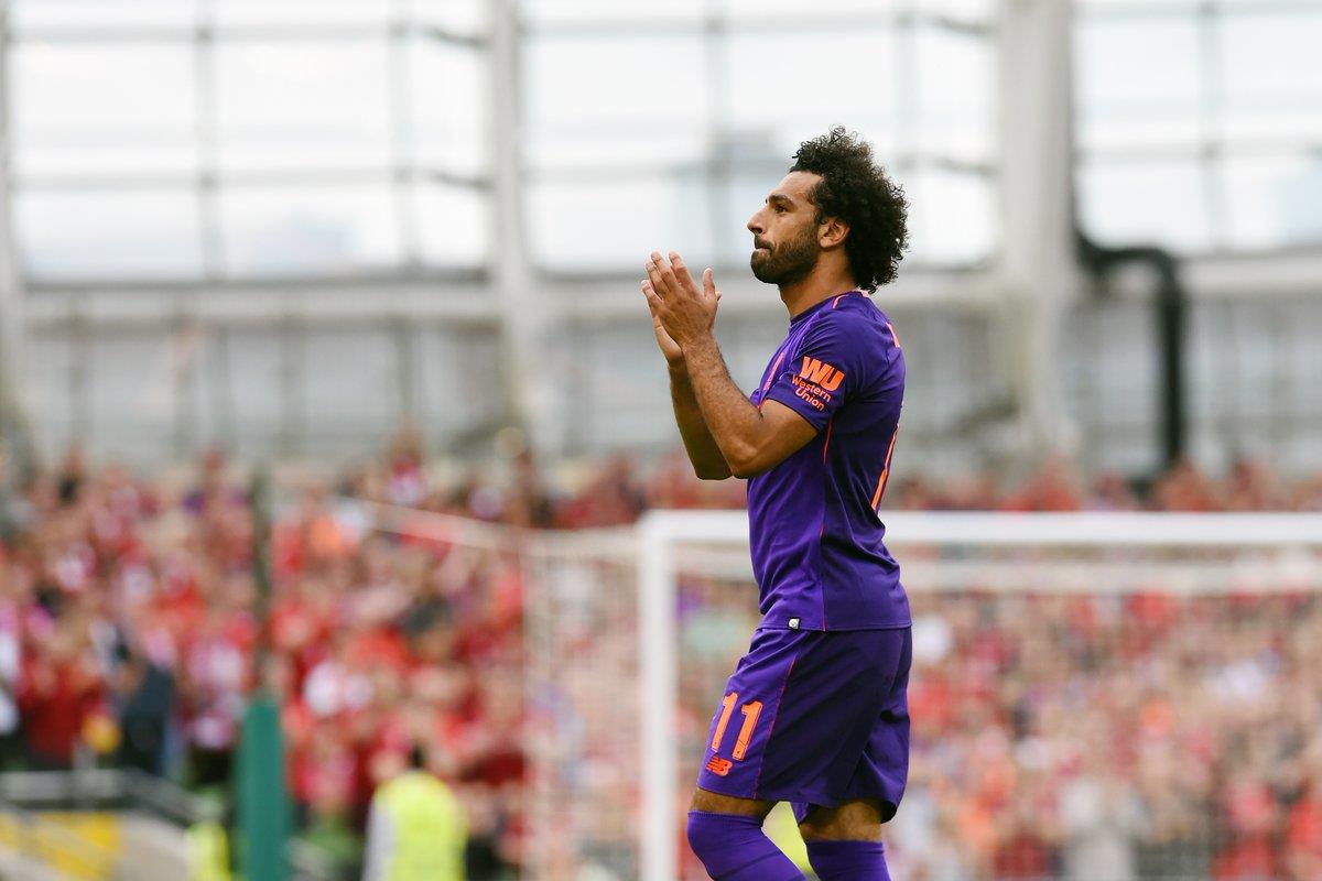 محمد صلاح لاعب ليفربول