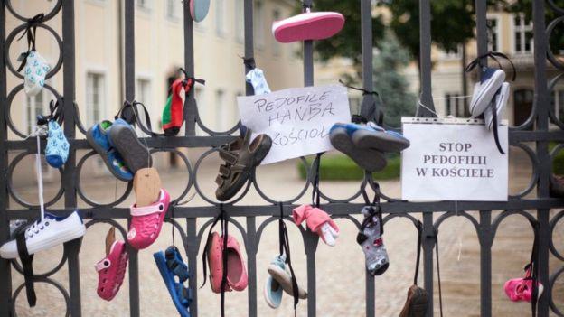 مظاهرة في وارسو 2018 ضد الاعتداء الجنسي على الأطفا