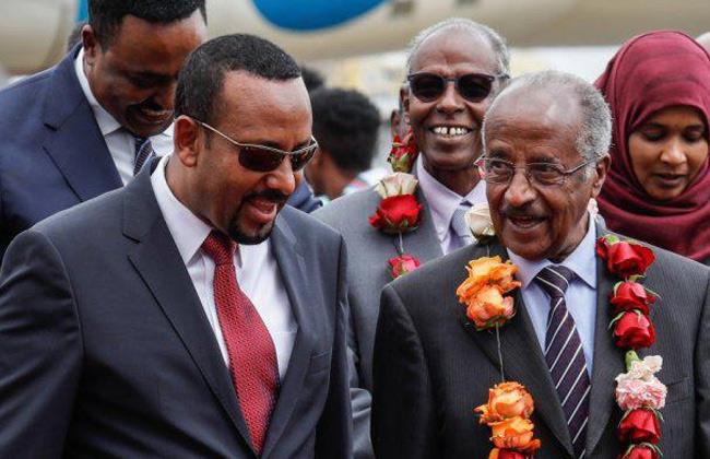 رئيس الوزراء الإثيوبي أبي أحمد الرئيس الإريتري أسي