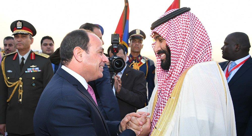 الرئيس السيسي وولي العهد السعودي محمد بن سلمان