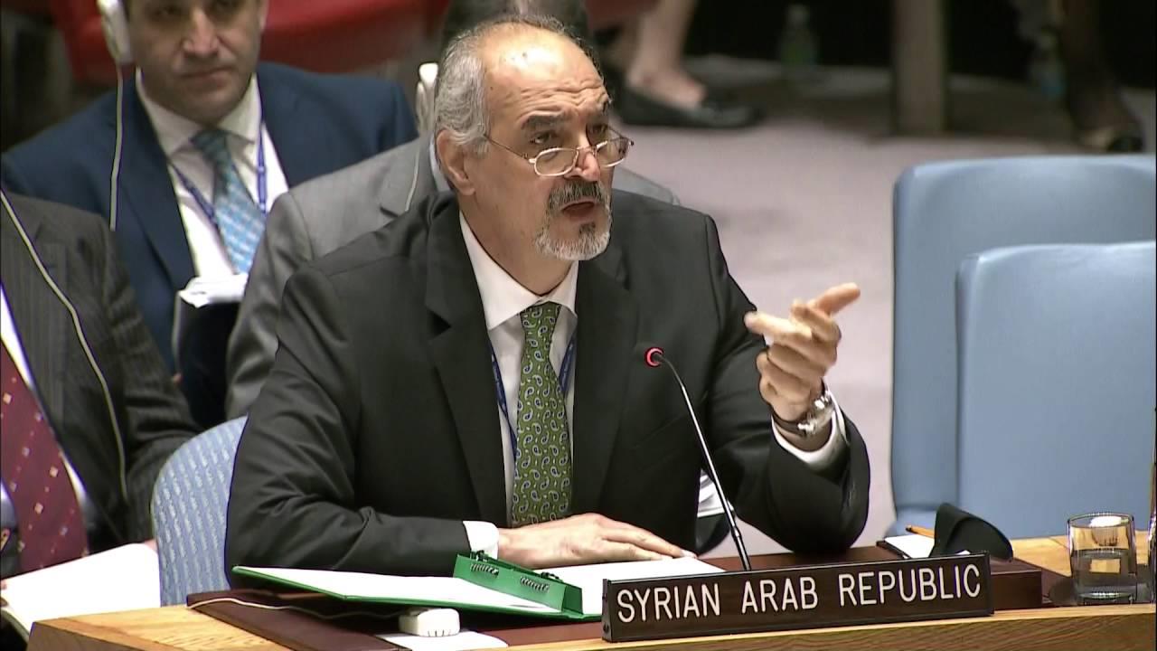 مندوب سوريا الدائم لدى الأمم المتحدة بشار الجعفري