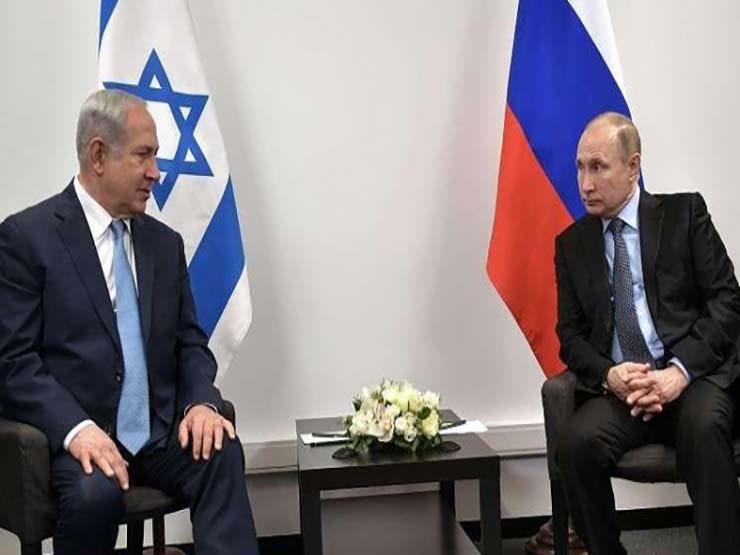 فلاديمير بوتين ورئيس وزراء إسرائيل نتنياهو