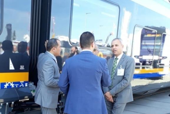 وفد من وزارة النقل يشارك في معرض Innotrans 2018