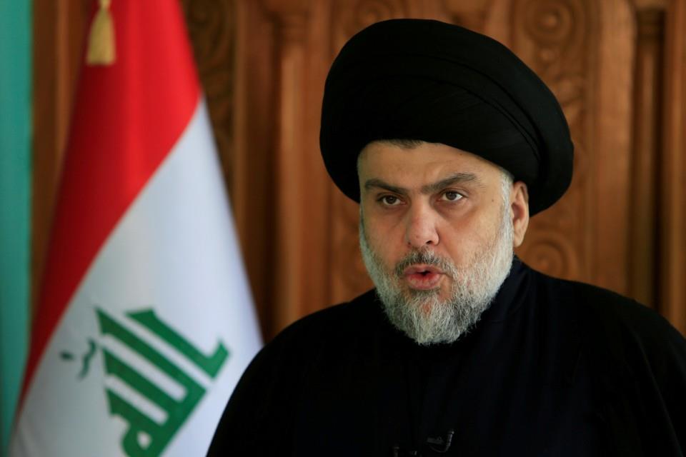 الزعيم الشيعي العراقي مقتدى الصدر
