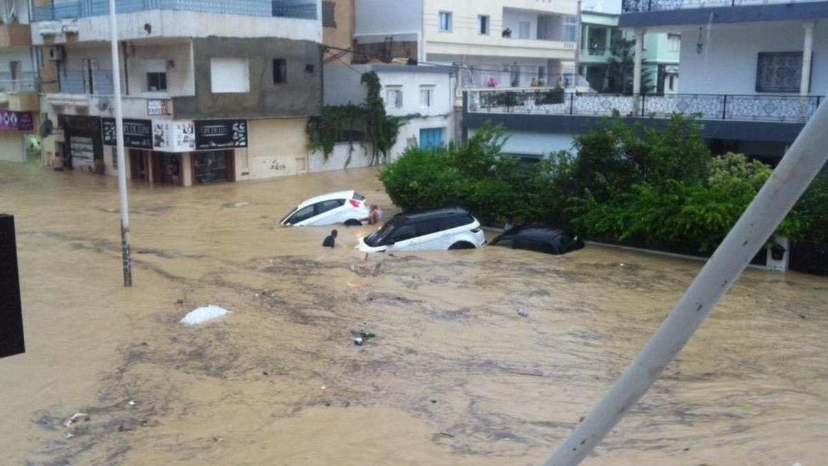 الفيضانات في تونس