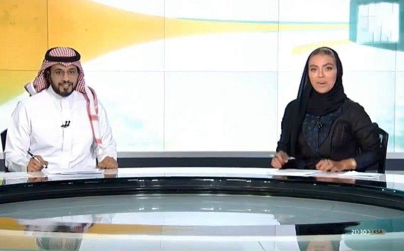أول وجه نسائي على التليفزيون السعودي