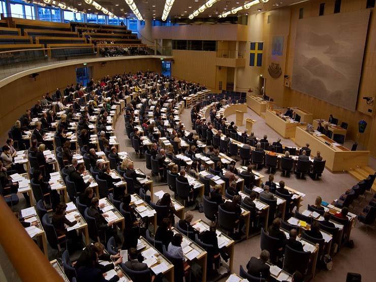 البرلمان السويدي