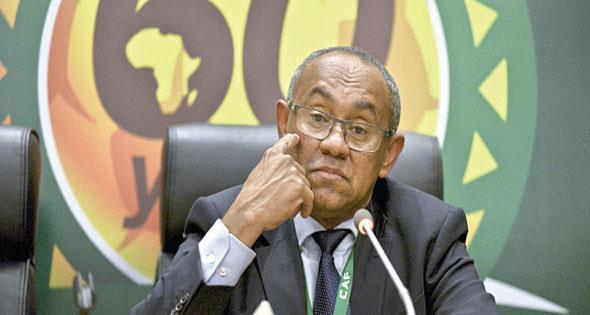 أحمد أحمد رئيس الاتحاد الإفريقي لكرة القدم