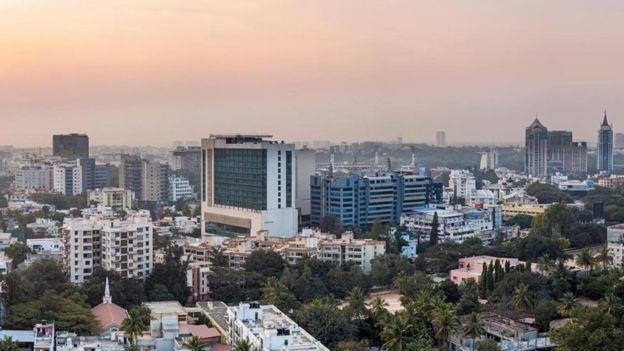 مدينة بنغالور الهندية