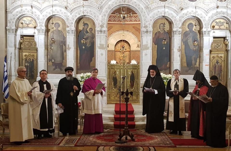 الكنيسة الأرثوذكسية تشارك بصلاة لأجل الوحدة بباريس