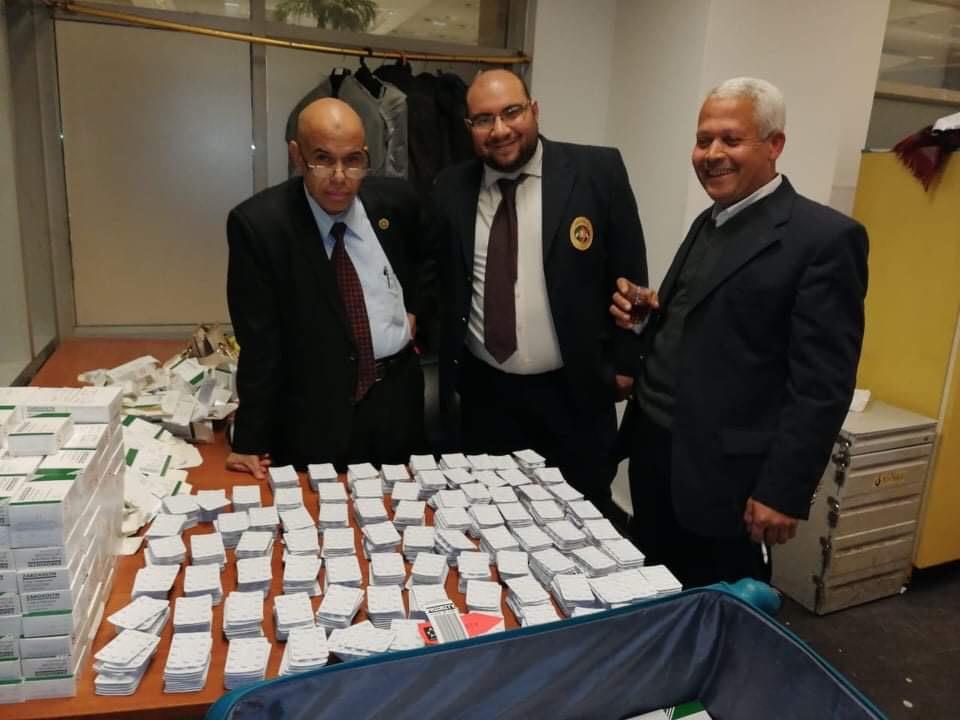 تهريب أدوية بمطار القاهرة