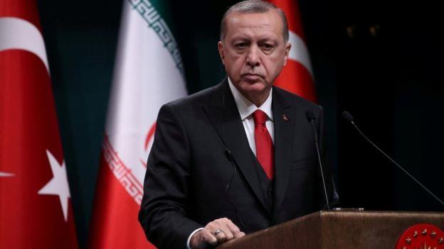 الرئيس التركي رجب طيب إردوغان                     