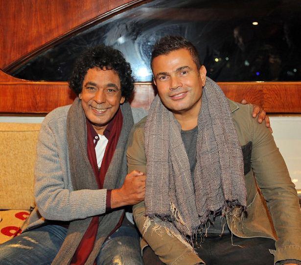 عمرو دياب ومحمد منير