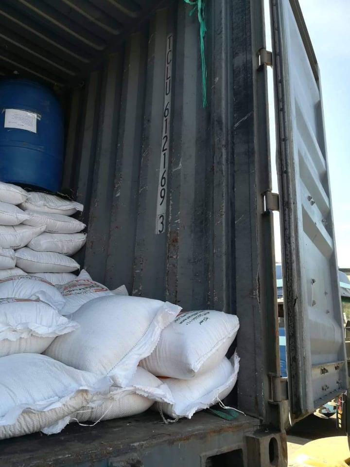 إحباط محاولة تهريب أرز بميناء الدخيلة (1)