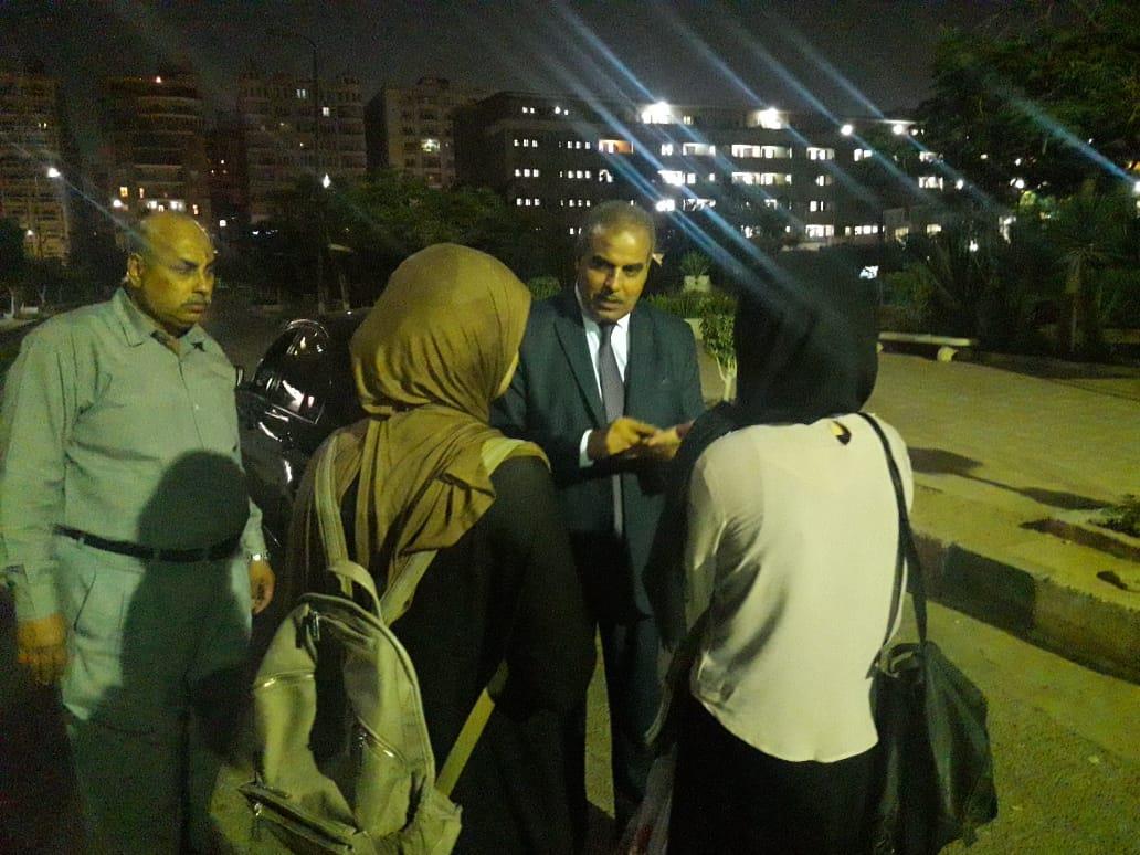 زيارة مفاجئة لرئيس جامعة الأزهر للمدن الجامعية