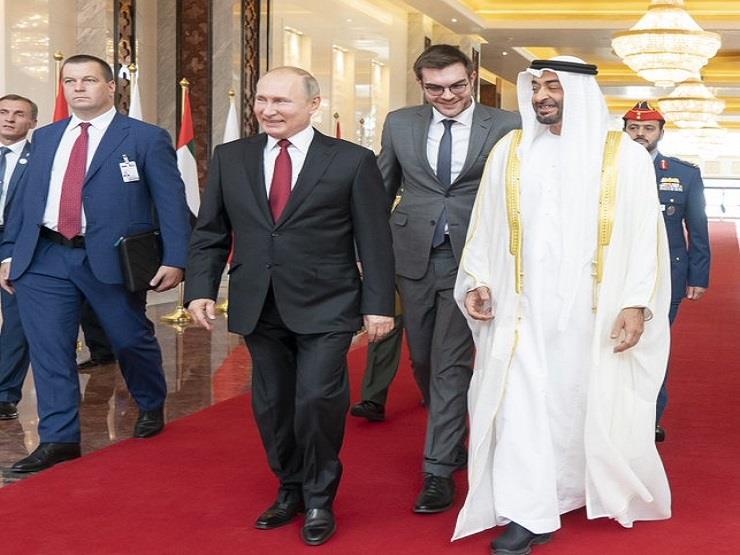 الرئيس الروسي يصل إلى الإمارات