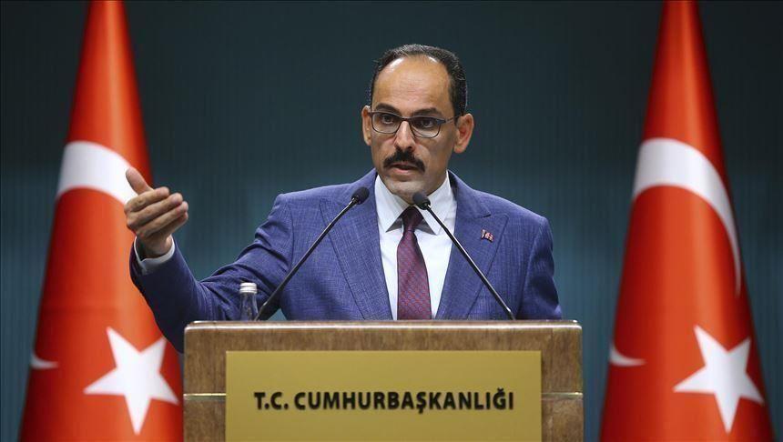 إبراهيم قولن المتحث باسم الرئاسة التركية
