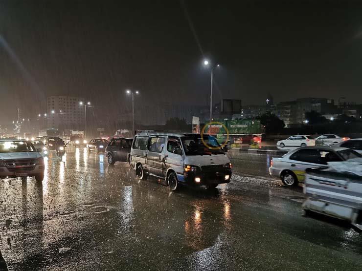 سقوط الأمطار على القاهرة 