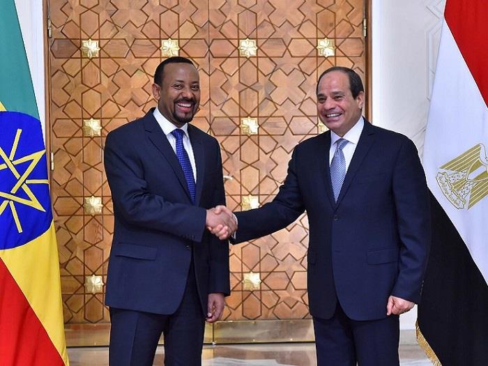 الرئيس السيسي وآبي أحمد رئيس وزراء اثيوبيا