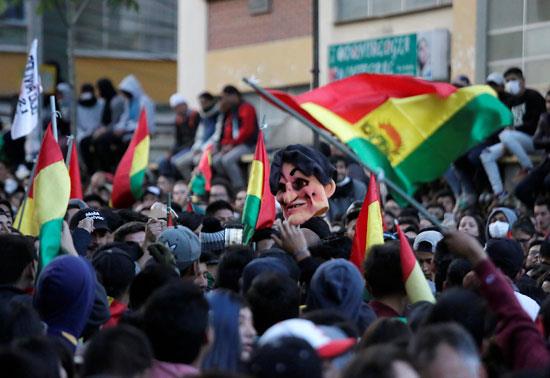 احتجاجا بوليفيا