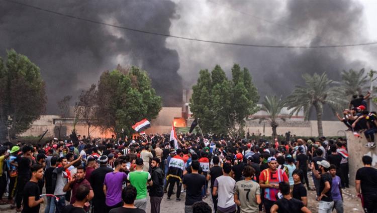 الاحتجاجية في المدن العراقية