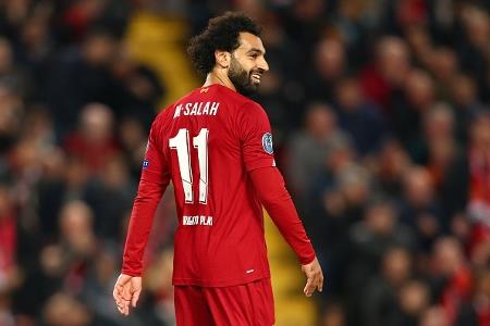 محمد صلاح لاعب ليفربول