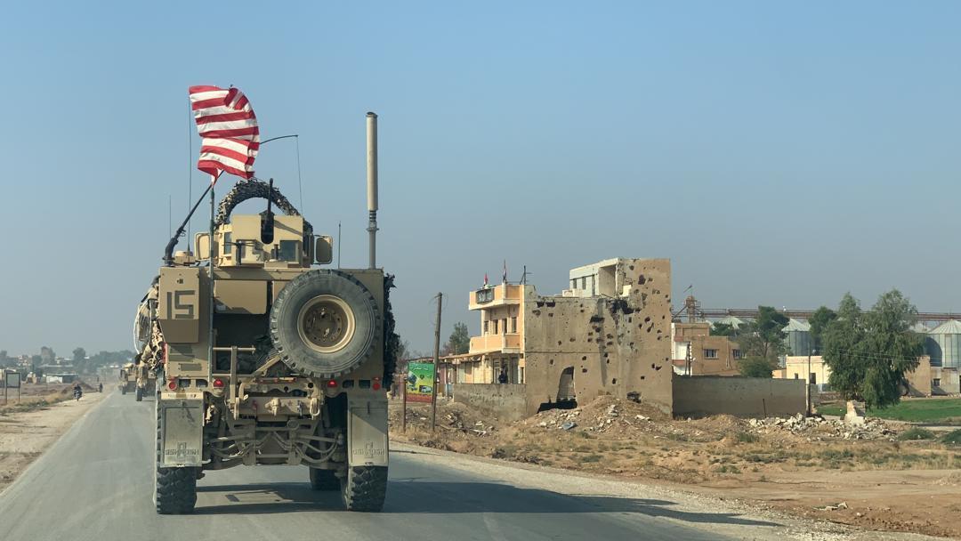 أرتال أمريكية بالقرب من نقاط للجيش السوري