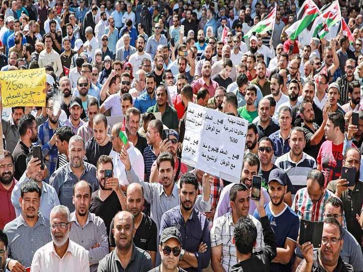 اضراب المعلمين في الأردن