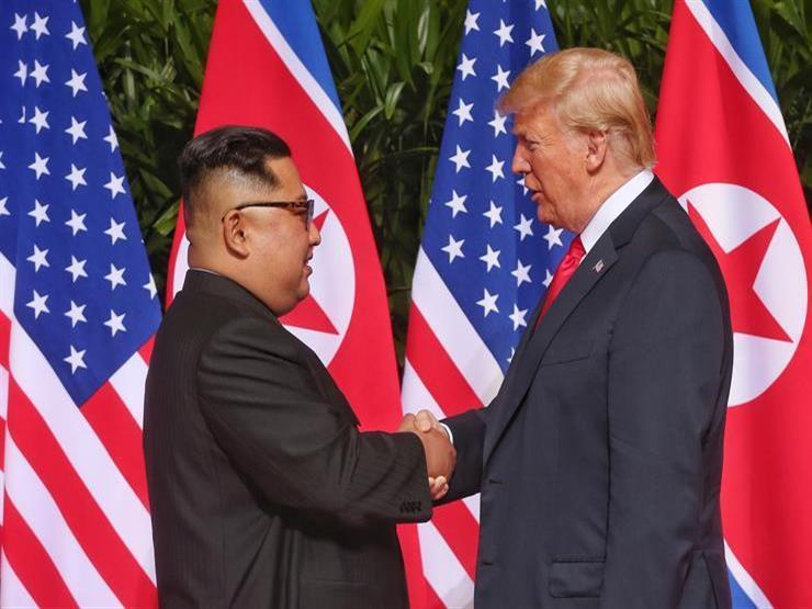 الرئيس الامريكي وزعيم كوريا الشمالية