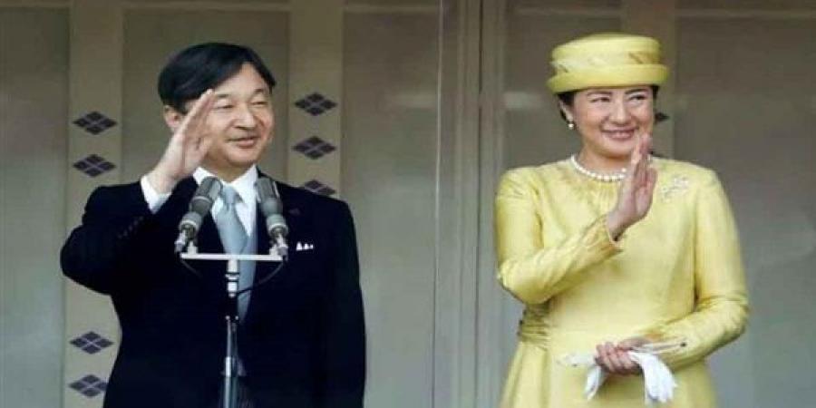 إمبراطور اليابان وزوجته