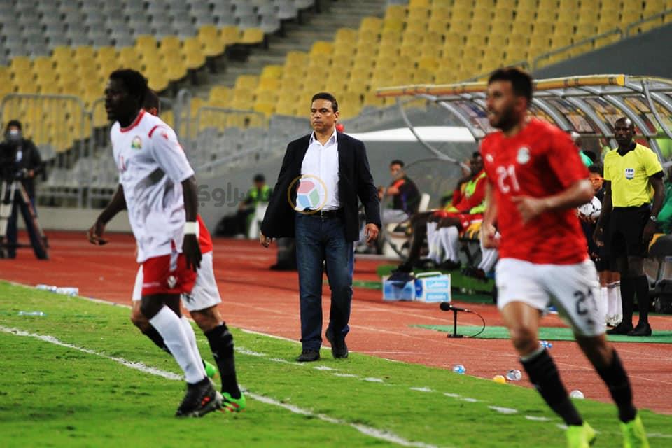 حسام البدري في أول تجربة رسمية مع المنتخب