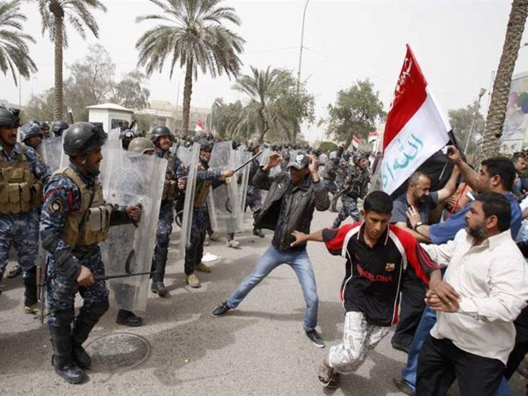 اشتباكات بين قوات الأمن العراقية ومتظاهرين