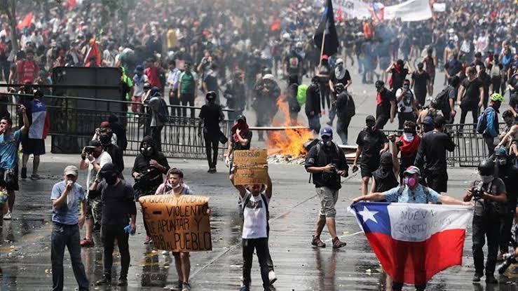 احتجاجات تشيلي