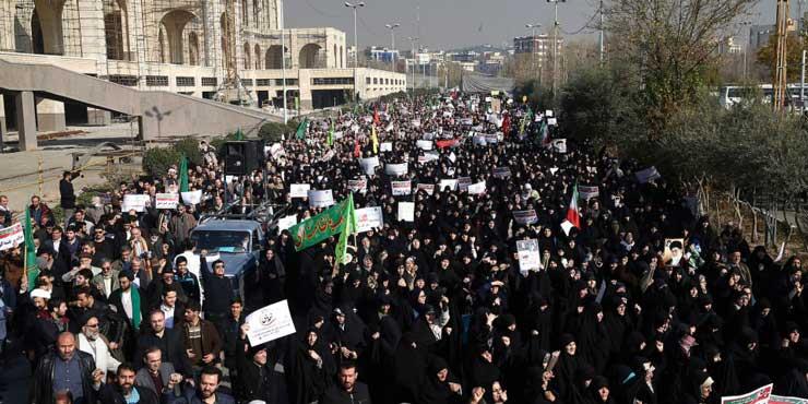 احتجاجات ايران   أرشيفية