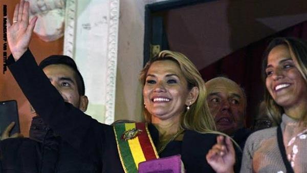 رئيسة بوليفيا المؤقتة جينين انيز