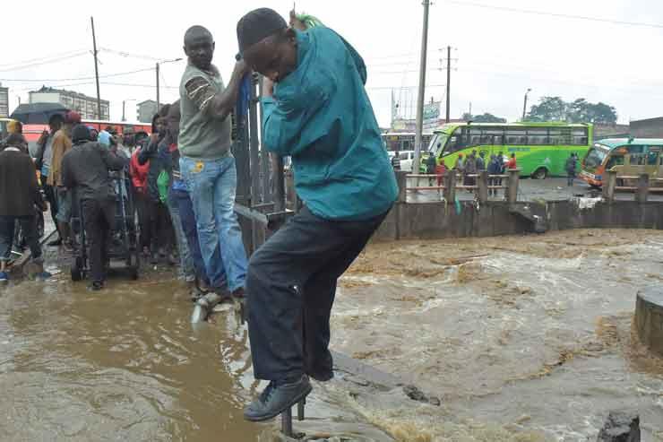 الفيضانات في كينيا