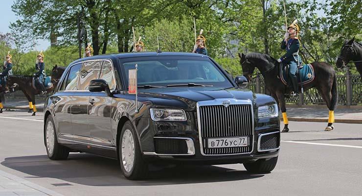 سيارة الرئاسة الروسية - أرشيفية