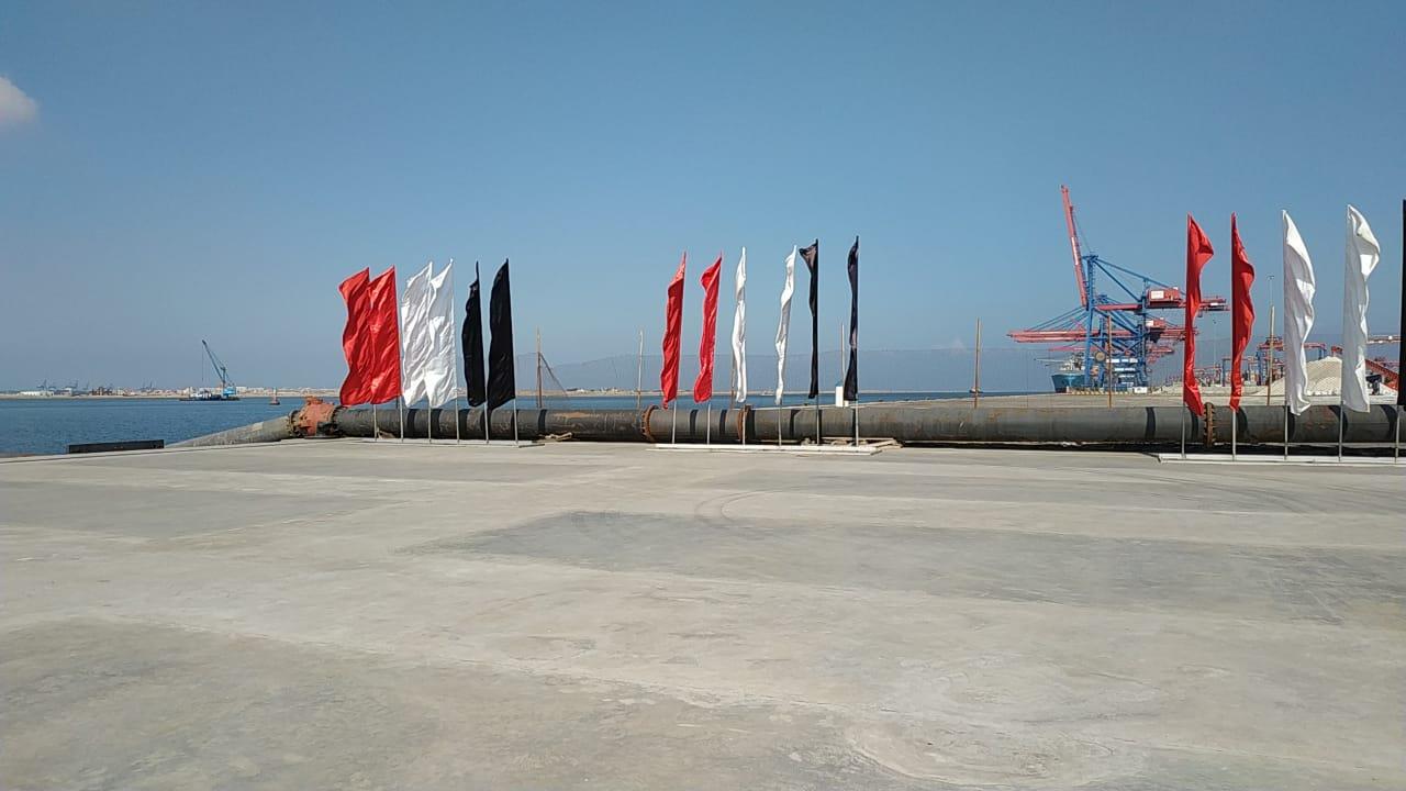 الأرصفة البحرية بشرق بورسعيد