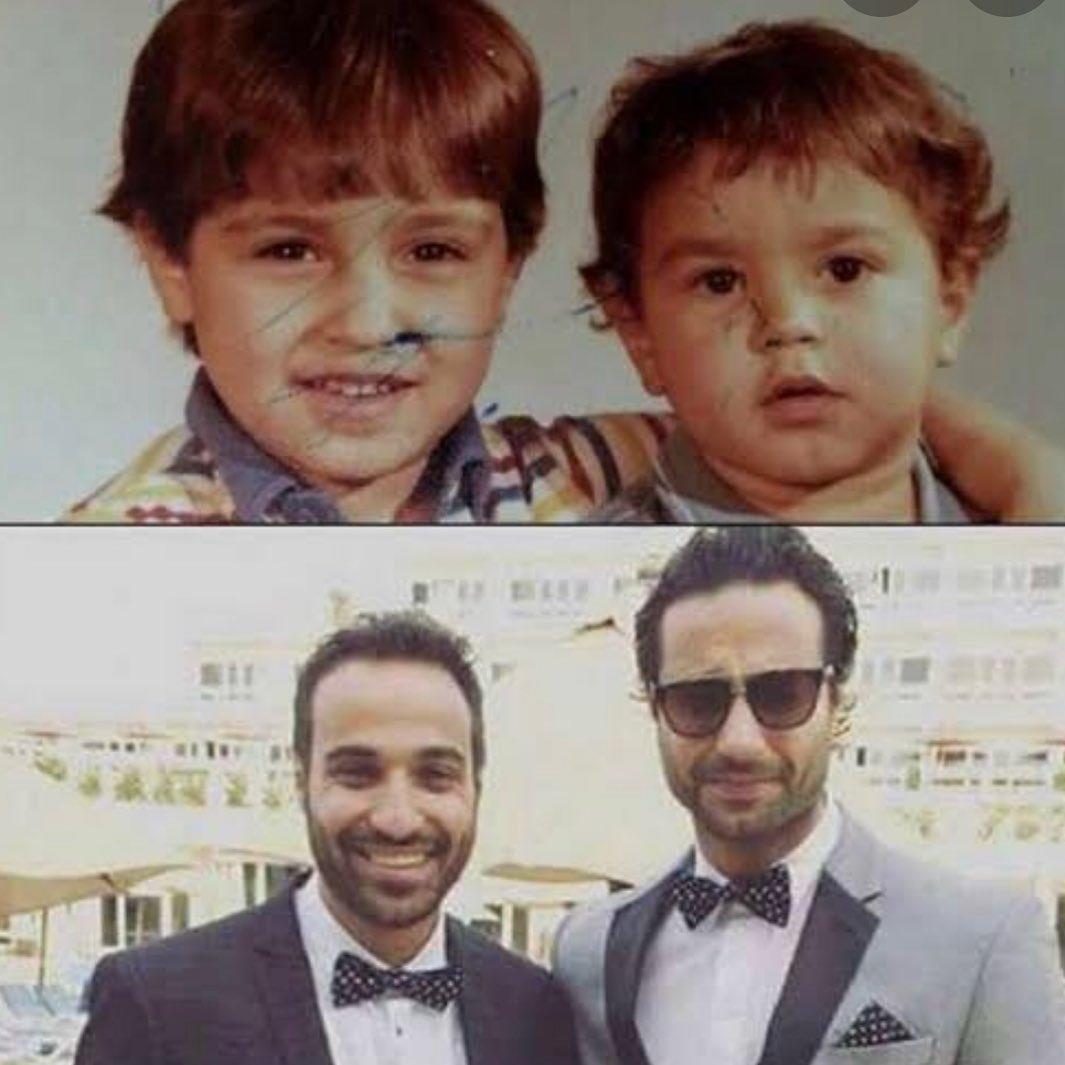 كريم فهمي يحتفل بعيد ميلاد شقيقه